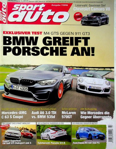 Deckblatt Sport Auto (07/2016)